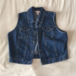 denim vest